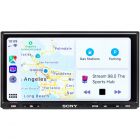 Sony XAV-AX7000 Double DIN Digital Receiver with 6.95" Capacitive Touchscreen Display, Apple Carplay, Android Auto and High Powered 100W Amplifier