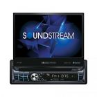Soundstream VR-720B 7" Single DIN Flip Up DVD Receiver with Bluetooth 4.0