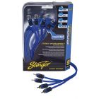Stinger SI6417 6000-Series 17-Foot Car 4-Channel Stereo RCA Interconnect Cables