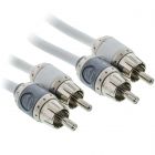 T-Spec V10RCA-1.52 1.5 Foot V10 Series Two-channel RCA Audio Cable in Matte Pearl