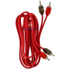 T-Spec V6RCA-62 6 Foot V6 Series Two-channel RCA Audio Cable in Red