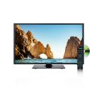Axess TVD1805-19 19" 12 Volt HD LED TV and DVD Combo with AC/DC power adapter