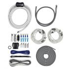 T-Spec V10-4DAK Universal RCA Cable 4 Gauge V10 Series Dual Amplifier Installation Kit for Vehicles with up to 4200 watt system