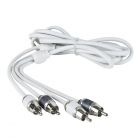T-Spec V10RCA-202 20 Foot V10 Series Two-channel RCA Audio Cable in Matte Pearl