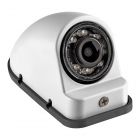 Audiovox Voyager VCMS50LWT 1/4" Left Side Mount Color Camera with 80 degree Wide Angle - White housing