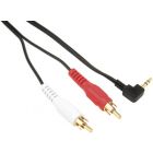 3.5mm SATRCA Stereo Phono Plug to Stereo RCA Cable
