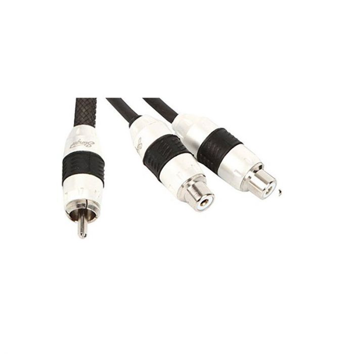 Stinger SI82YF 2 Channel 8000 Series RCA Y Adapter Cable