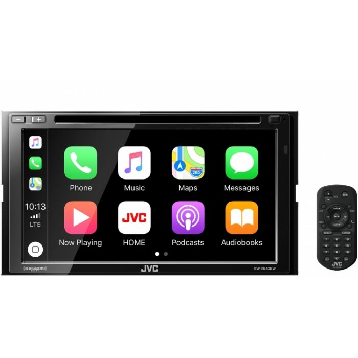 JVC KW-M845BW 6.8" Double DIN Car Digital Media Receiver with Android