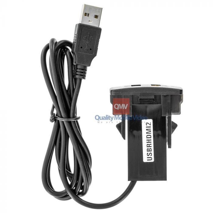 MITSUBISHI液晶テレビ HDMI/AV/USB接続端子付き Accelevision USBRHDMI2 HDMI and USB input jack panel with