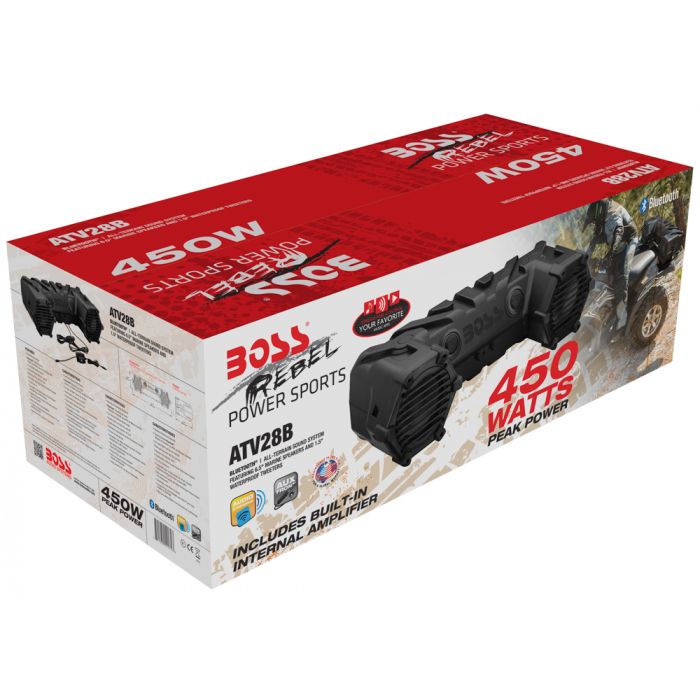 Boss Audio ATV28B Powersports Plug & Play System