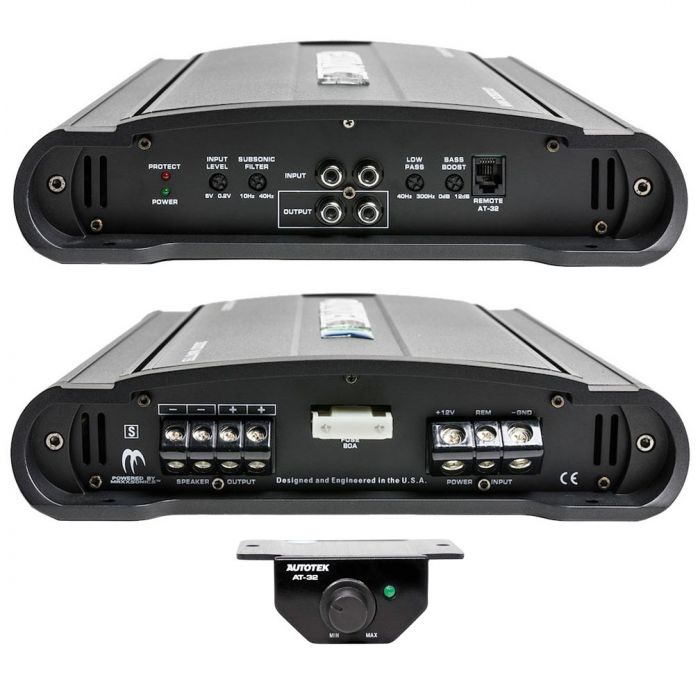 Autotek MM3020.1D Mean Machine Series 3000W Class D Monoblock
