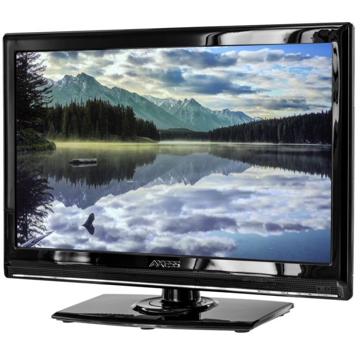 Axess TV1701-19 19 HD LED TV with AC/DC power adapter