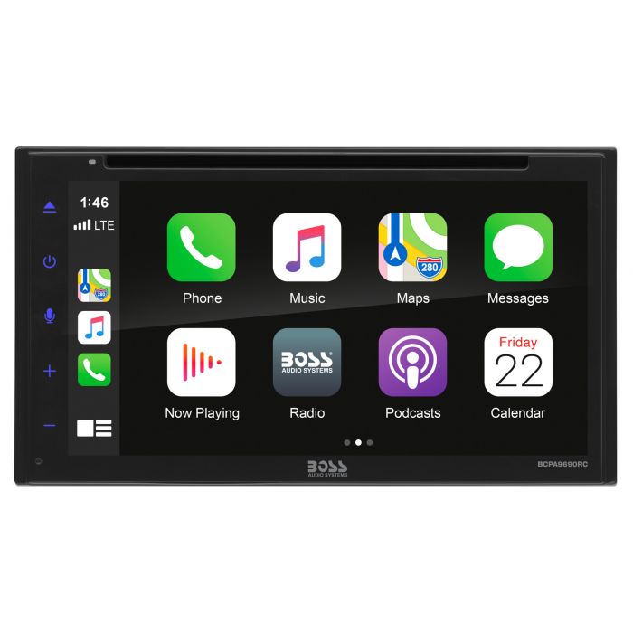 Dual Electronics - 7 AV Media Receiver with Apple CarPlay and Android Auto  - DMCPA79BT