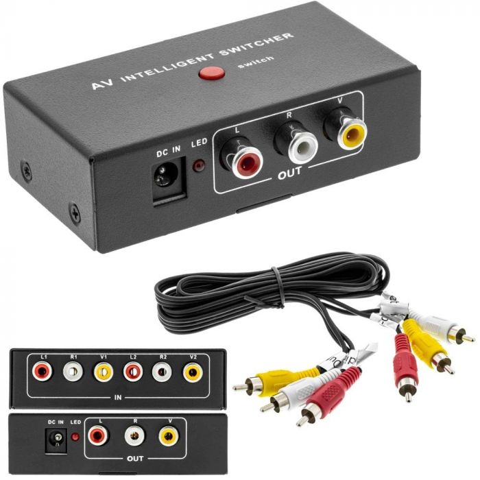 2 Port HDMI Switch w/ Automatic Priority - Video Switchers, Audio-Video  Products