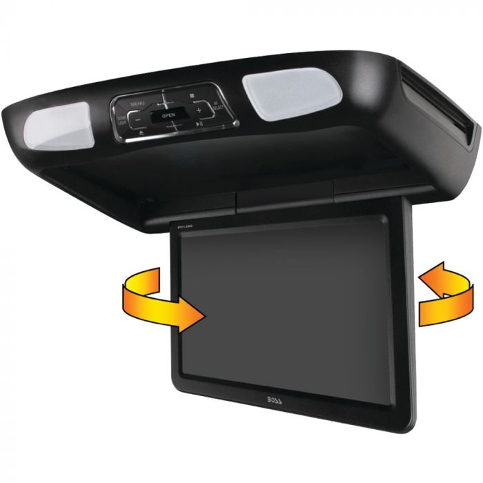 Boss Bv11.2Mc Flip-Down Monitor With Built-In Dvd Player 