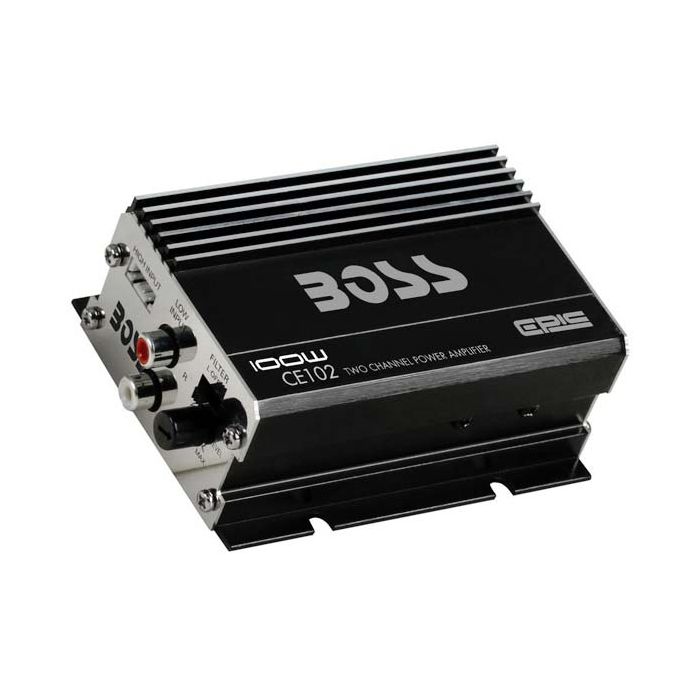 BOSS Audio Systems CE404 Chaos Epic 400-Watts Full Range Class AB 4 Channel 2-8 Ohm Stable Amplifier 