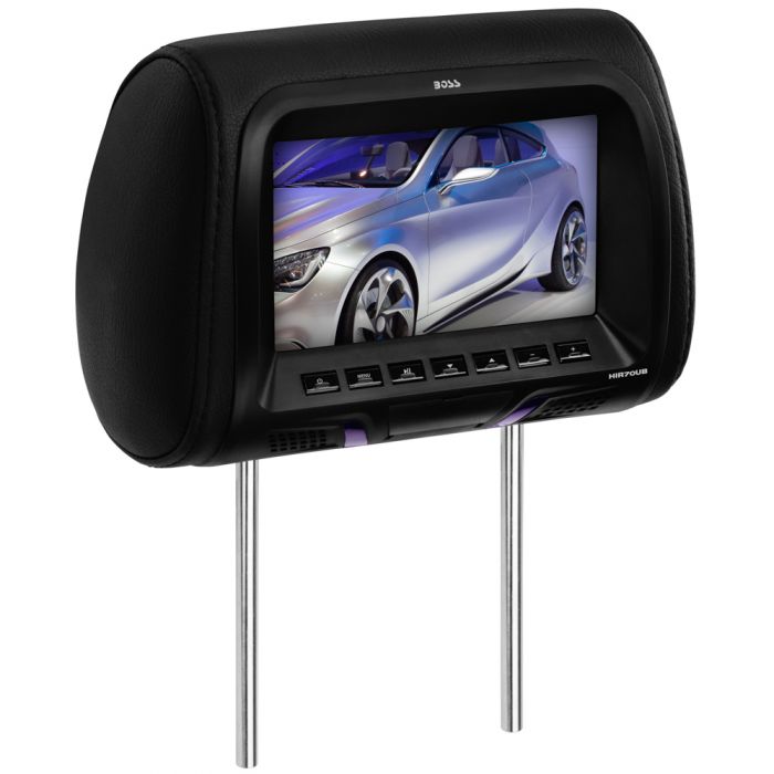 Boss HIR70UB 7 Inch Replacement Headrest Monitors Black