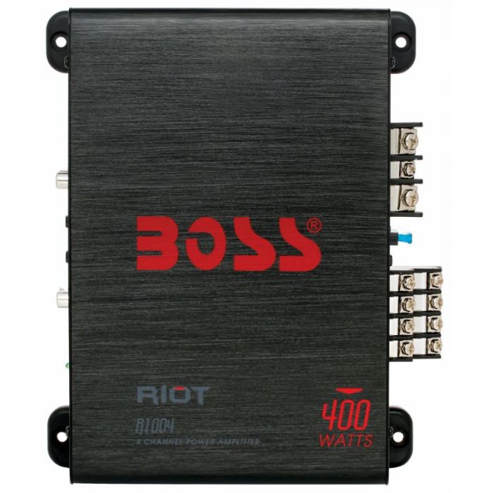 Boss Audio R1004 Riot 4 Channel Class AB Full Range 400 Watts