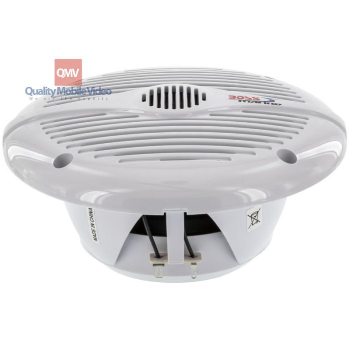 BOSS Audio Systems MR60W/AVA-MR60 2ウェイマリンスピーカー (6.5インチ) Boss Audio MR60 W 500 W4 MC900B \u0026 Pair of 200 W Marine 2 Way Speakers Set