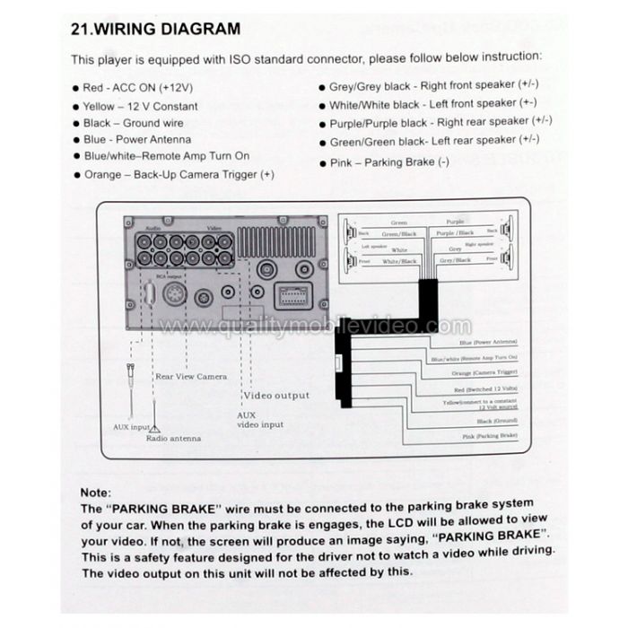 Boss BV9555 7 Double-DIN Touch Screen Widescreen Monitor/Receiver