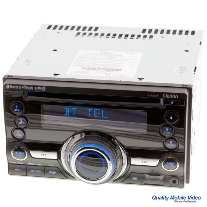 Clarion CX501 Double DIN CD Bluetooth USB Receiver