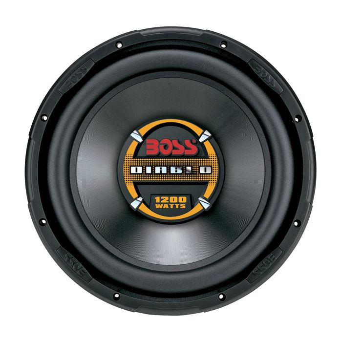 Boss Diablo Diablo Subwoofer 12 1000 Watt Boss Audio 12 Subwoofer