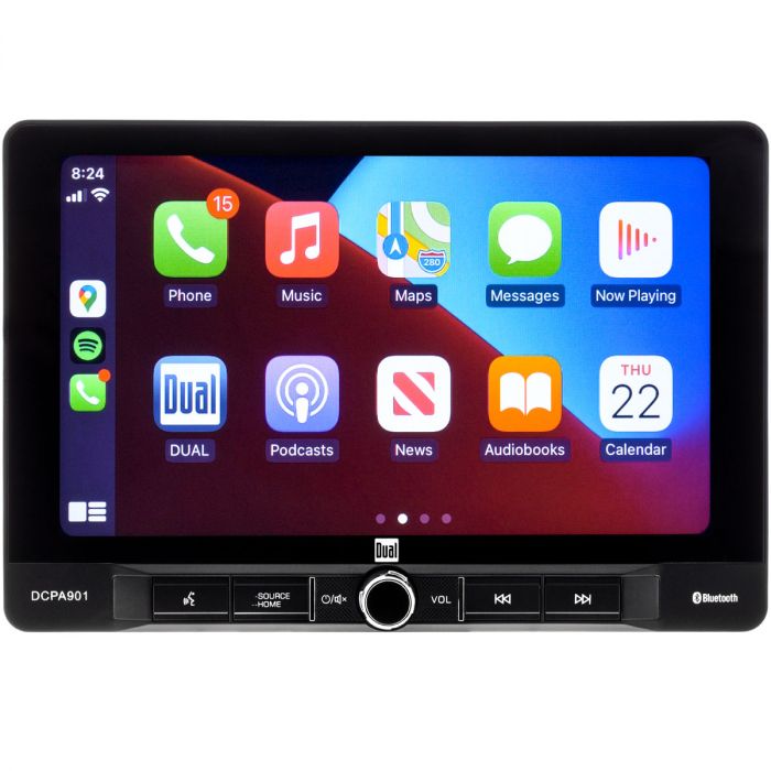 Kenwood DDX5707S Double DIN 6.8 In-Dash DVD/CD/AM/FM Receiver with Apple  CarPlay, Android Auto, Bluetooth and SiriusXM Ready