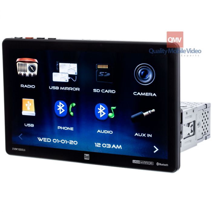 Dual XVM1000Ui Single DIN Digital Media Receiver with USB