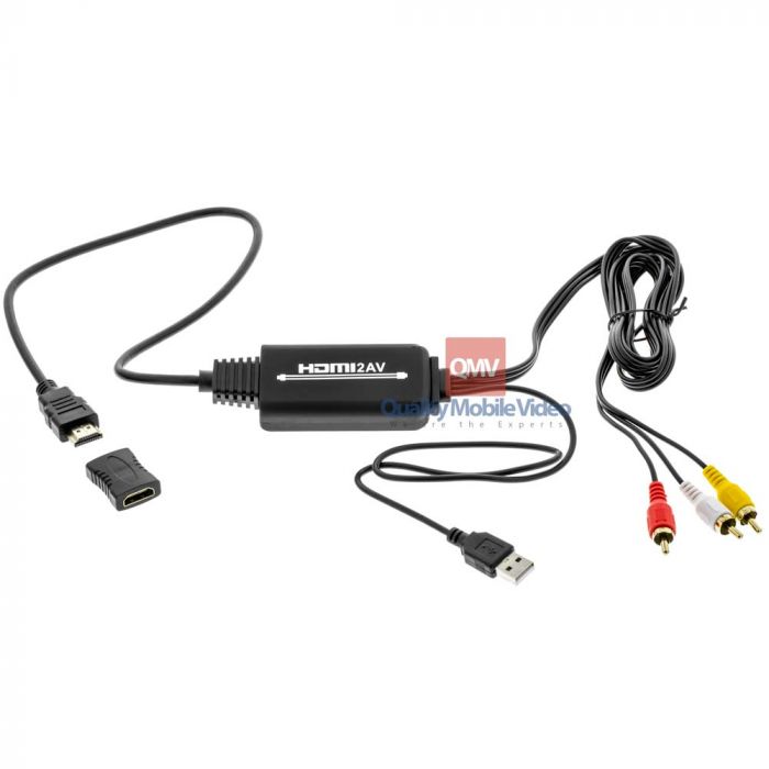 Quality Mobile Video HDMIV-2 HDMI to Composite Video/Audio