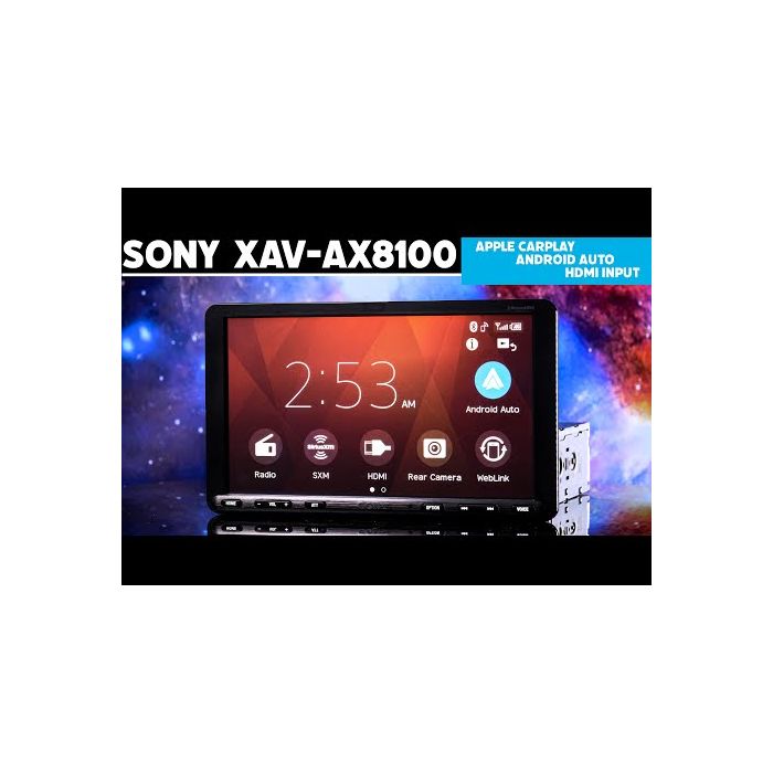 SONY XAV-AX8100 1DIN ディスプレイオーディオ 中古 Sony XAV-AX8100 8.95