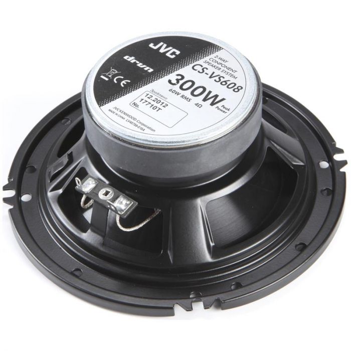 JVC CS-VS608 6.5 inch 2-Way Component Car Speaker System