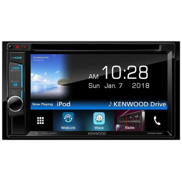 Kenwood 2-DIN Car Stereo CD Receiver Player with Bluetooth USB AUX DPX503BT 