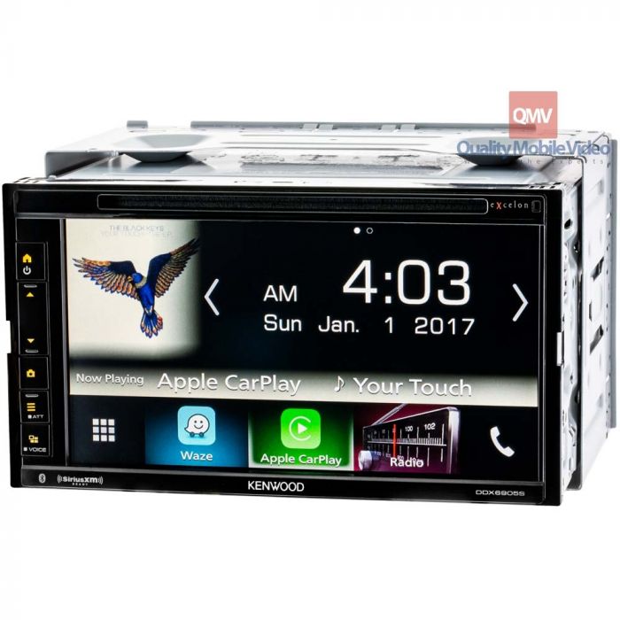 Kenwood eXcelon DDX6905S 6.8 Inch Double DIN Car Stereo receiver