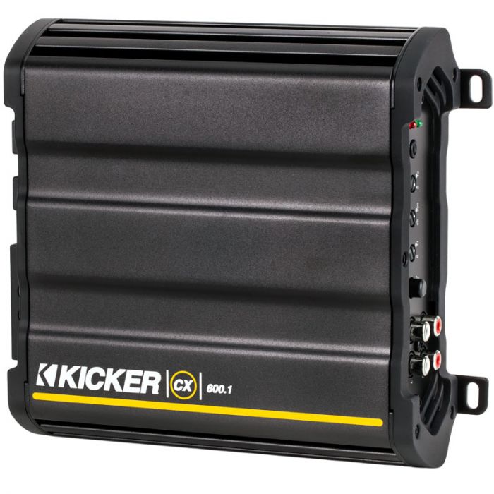 Kicker CX600.1 600 Watt RMS SingleChannel Class D Car Amplifier