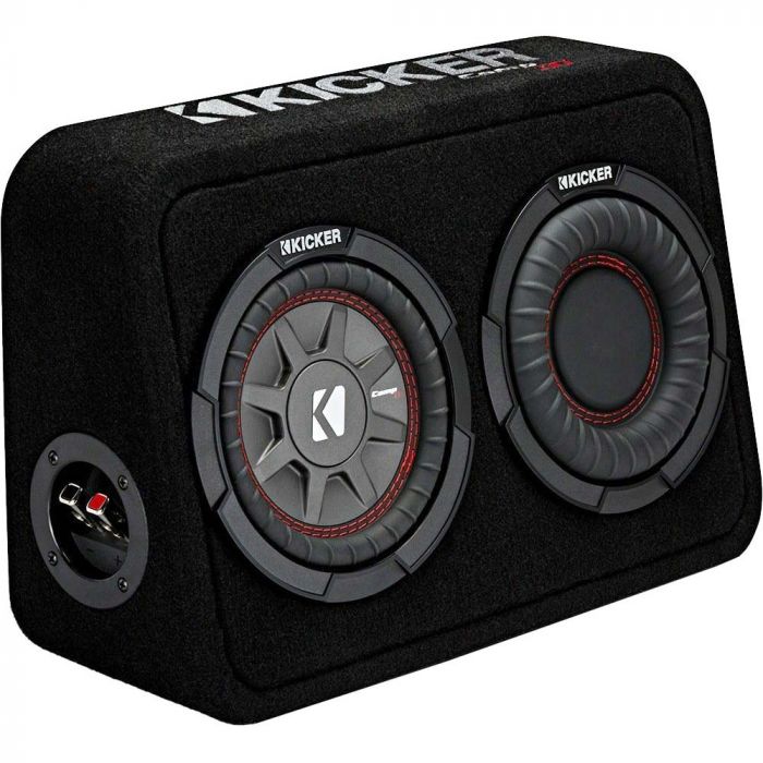 Kicker 43TCWRT672 300 Watt 63/4 inch CompRT Loaded Enclosure Subwoofer