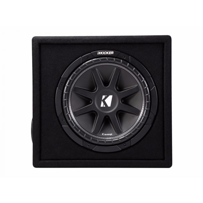 Udgravning definitive semester Kicker Comp 43VC124 300 Watt 12 inch Subwoofer with Enclosure