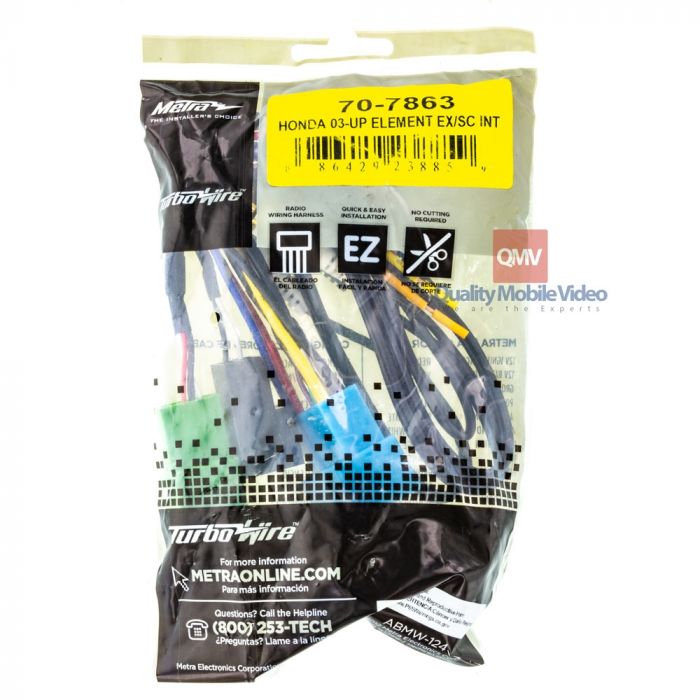 Metra 70-7863 Honda Element Premium Sound Integration Harness