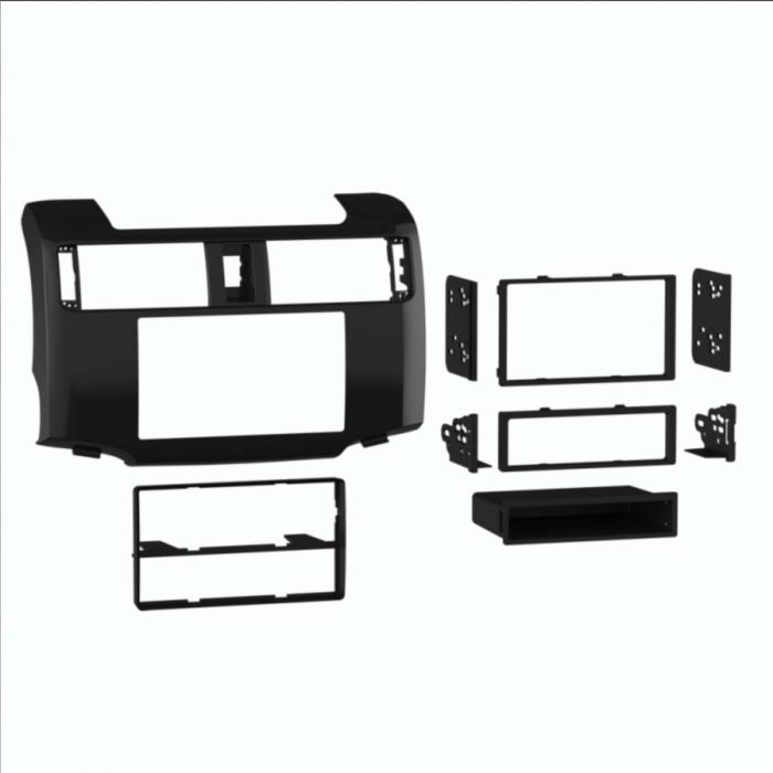 Metra 998227CHG Single or Double DIN Dash Kit for 2010 and Up Toyota