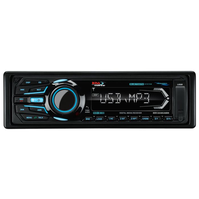 Single Din Bluetooth Car Stereo: Mechless Multimedia Digital Car Audio - in  Dash MP3 Player with Dual USB/SD/AUX-in FM/AM Radio Receiver Wireless