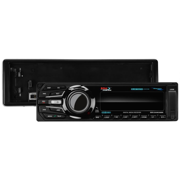 Autoradio Boss Audio MR1308UAB Bluetooth - 200W, USB/SD, AUX, Telecomando, Bianco