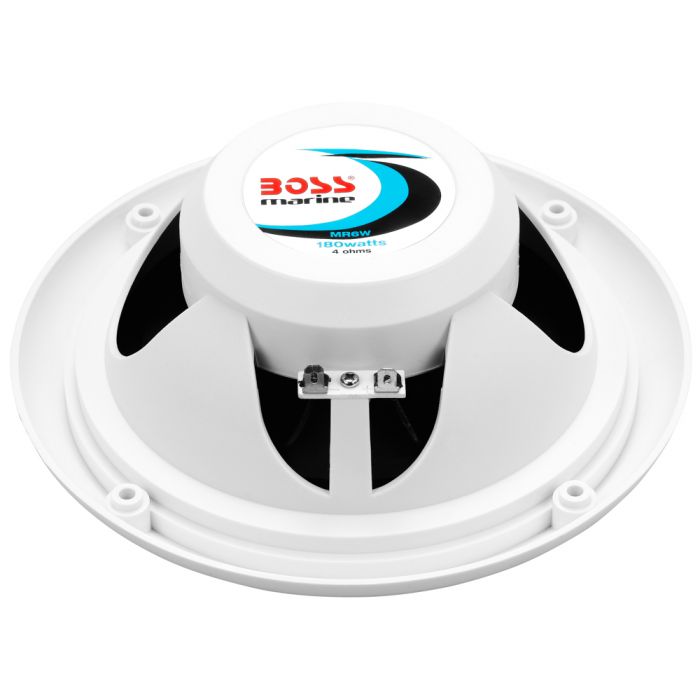 Boss Audio MR6W Dual-Cone Marine Speakers (White)
