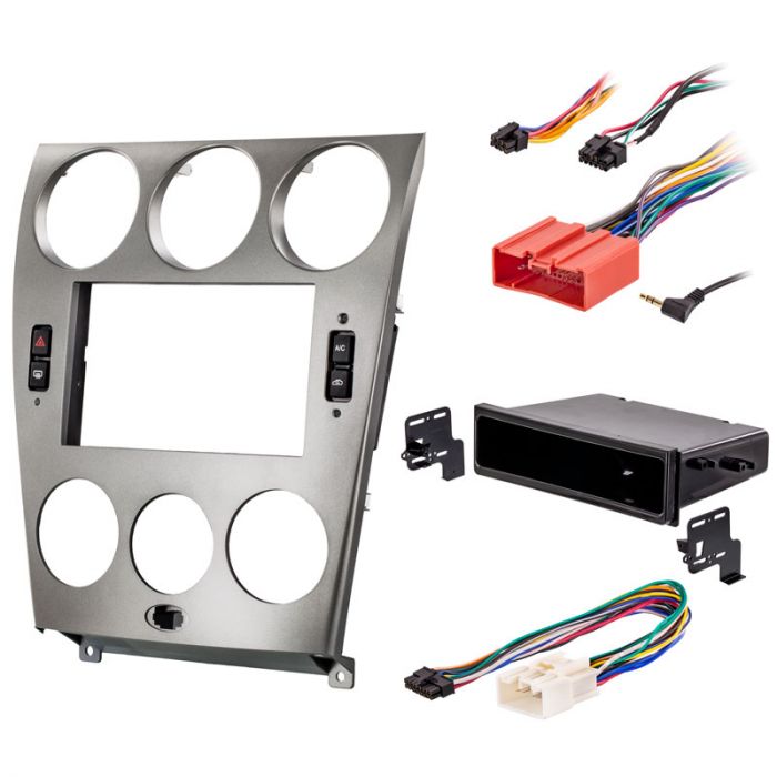 Universal Radio Car Stereo CD Player Dash Install Pocket Mounting