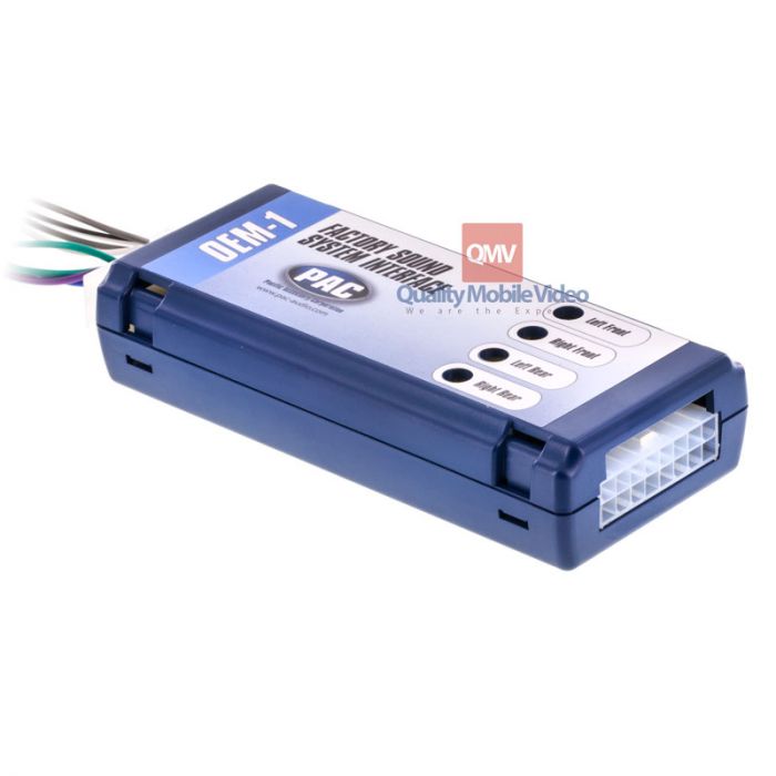 PAC AOEM-GM1416 2006 and Up General Motors add an amplifier interface