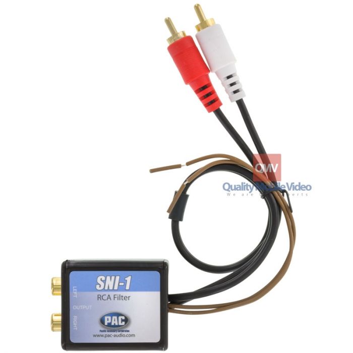 cigarette lighter ground loop isolator PAC SNI-1 Ground Loop Signal Isolator