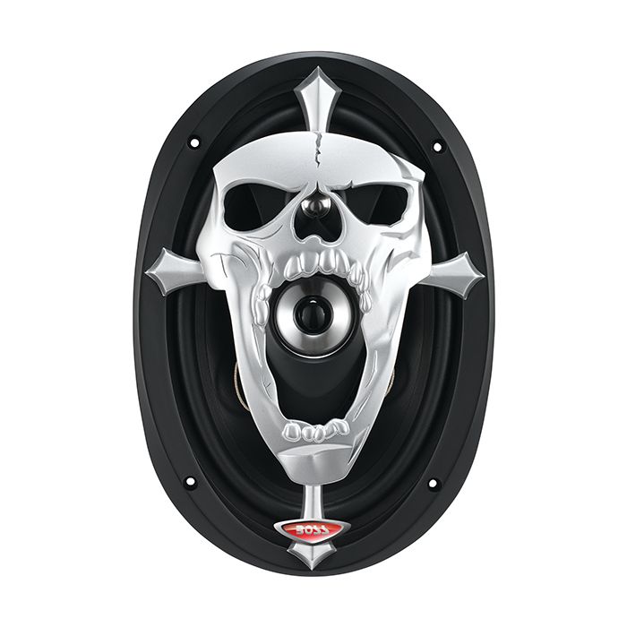 Skull shop car speakers