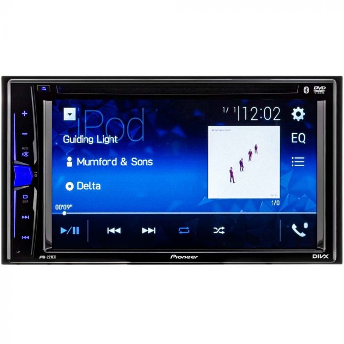 Pioneer 6.2 Inch Dash Double Car Receiver with Bluetooth