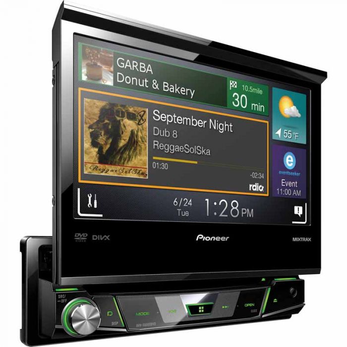 Pioneer AVH-X6800DVD 7 Inch Dash Single DIN Car Stereo Receiver