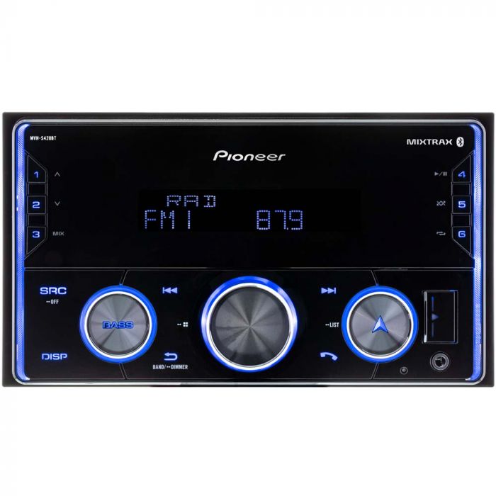 Autoradio Pioneer MVH-S420BT - Bluetooth - Feu Vert