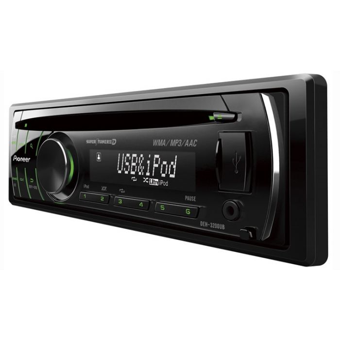 Auto estereo Pioneer, Bluetooth CD, U SB, MP3, iPod, Aux, 2RCA