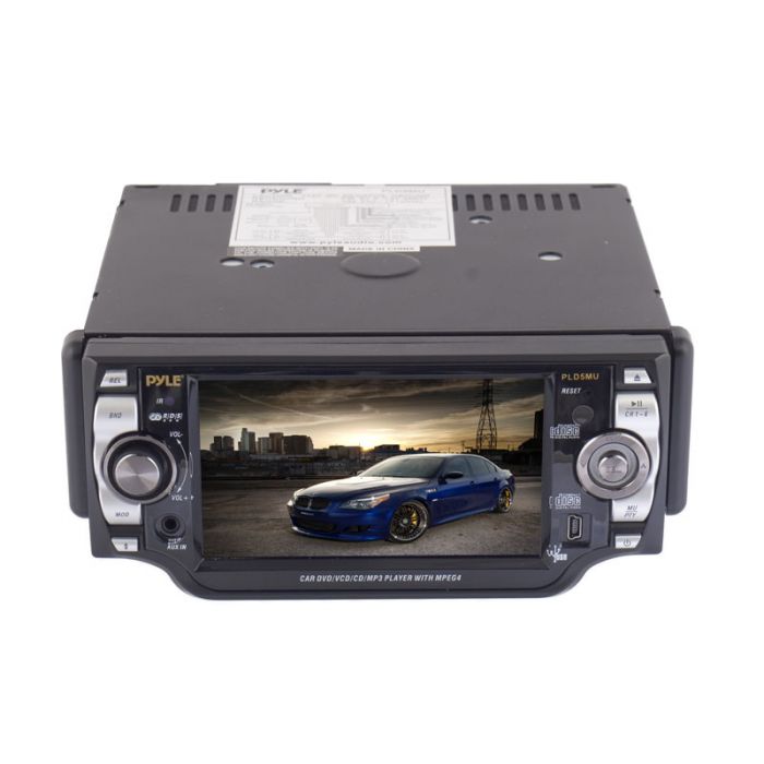 DISCONTINUED Pyle PLD5MU 5" In Dash Car DVD Player with LCD Screen